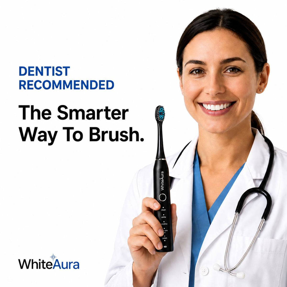 WhiteAura™ Smart Electric Toothbrush